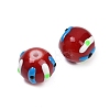 Handmade Lampwork Enamel Beads LAMP-R004-05C-3