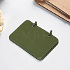 4Pcs Rectangle Velvet Binder Badge Armband Patch Display Board DIY-WH20062-165A-7