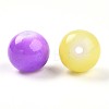 Baking Painted Glass Beads DGLA-Q020-8mm-M01-3