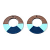 Resin & Walnut Wood Pendants RESI-S389-068A-A03-2