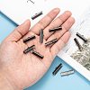 Iron Ribbon Crimp Ends LS-X-E182Y-B-4