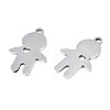 Non-Tarnish 201 Stainless Steel Pendants STAS-T044-268P-3
