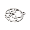 304 Stainless Steel Pendants STAS-S155-06P-2