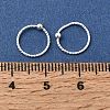 Brass Ball Captive Bead Nose Ring AJEW-G075-01S-02-5