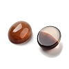 Dyed & Heated Natural Banded Agate Cabochons G-G145-01A-24-2