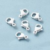 Spray Painted 304 Stainless Steel Lobster Claw Clasps STAS-R120-01D-01-2