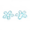 Plated UV Acrylic Beads TACR-S161-04C-2