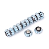 Handmade Lampwork & Brass Core European Beads LAMP-N044-01S-02-2