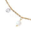304 Stainless Steel Link Chain Anklets AJEW-AN00699-02-4