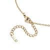12Pcs 12 Styles Electroplated Natural Mixed Shell Pendant Necklaces NJEW-JN05212-6