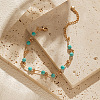 Brass Link Chain Bracelets WG5E311-02-3