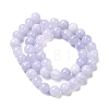 Natural Dyed White Jade Beads Strands G-M402-C03-06-4