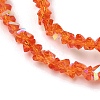 Electroplate Transparent Glass Beads Strands EGLA-P061-04C-AB05-2