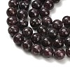 Natural Lepidolite/Purple Mica Stone Beads Strands G-H335-B03-10mm-A-4