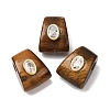 Natural Tiger Eye European Beads GG-CBA9389-02J-1