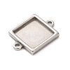 304 Stainless Steel Connector Cabochons Settings STAS-H240-69P-2