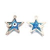 Alloy Enamel Pendants LS-ENAM-F143-04B-G-1