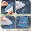 20Pcs 10 Styles Rectangle Cloth Patches PATC-CY0001-64-6