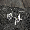 Alloy & Rhinestone Dangle Earrings FS-WG9C296-01-3