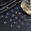 80Pcs 8 Style Resin Clip-on Earring Findings FIND-AR0002-49-5