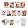 Fashewelry 90 Sheets 9 Styles Earring Display Cards CDIS-FW0001-06-9