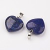 Natural Dyed Lapis Lazuli Pendants LS-G-G956-B07-FF-2