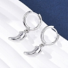 Chili Brass Hoop Earrings EJEW-Q015-17P-3