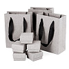 5Pcs Square Paper Jewelry Display Cases CON-TA0001-39A-02-1