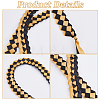 Two Tone Graduation Ribbon Leis FIND-WH0423-78D-6