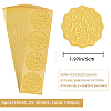 Self Adhesive Gold Foil Embossed Stickers DIY-WH0211-325-2