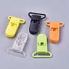 Eco-Friendly PC Plastic Baby Pacifier Clips AJEW-K010-01-5