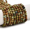 Natural Chrysocolla and Lapis Lazuli Beads Strands X-G-G278-B01-4mm-1