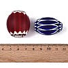 Handmade Millefiori Glass Barrel Beads LA-N002-29-3