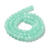 Baking Painted Imitation Jade Glass Bead Strands DGLA-A034-J10mm-A22-4