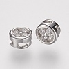 Brass Micro Pave Grade AAA Cubic Zirconia Pendants LS-ZIRC-G086-09P-NR-2