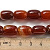 Natural Banded Agate/Striped Agate Beads Strands G-A223-D12-01C-5