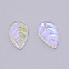 Handmade Luminous Top Drilled Gold Sand Lampwork Beads LAMP-CJC0004-36-2