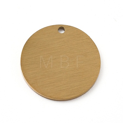 Ion Plating(IP) 304 Stainless Steel Pendants STAS-F271-02C-G-1