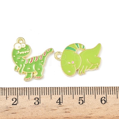 Alloy Enamel Pendants ENAM-I076-02G-01-1