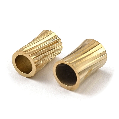 Brass Tube Beads KK-D040-09G-1