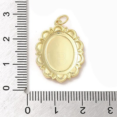 Brass Pendants KK-E091-04G-1