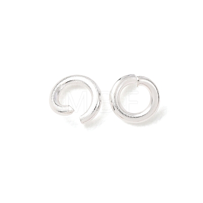Brass Open Jump Rings KK-G604-08S-01-1
