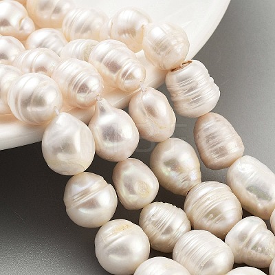 Natural Cultured Freshwater Pearl Beads Strands PEAR-P062-23-1