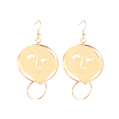 Alloy Dangle Earrings for Women WG8524E-01-1