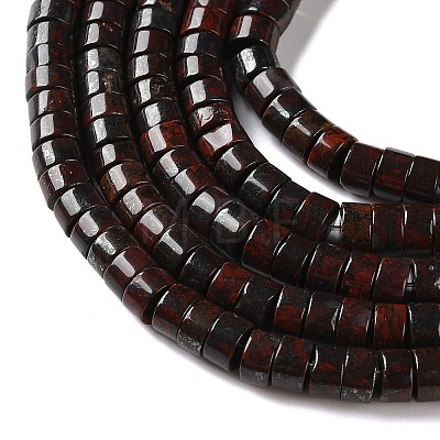 Natural Brecciated Jasper Beads Strands G-M420-A20-01-1
