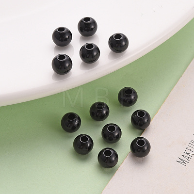 Opaque Acrylic Beads MACR-S370-C6mm-S002-1