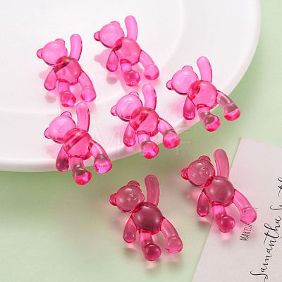 Transparent Acrylic Beads MACR-S373-01B-906-1
