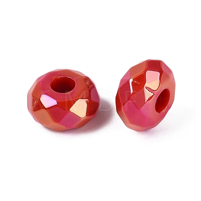 Opaque Acrylic European Beads OACR-E033-23Q-1