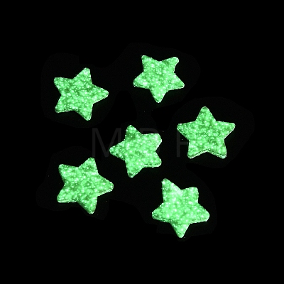 Luminous Handmade Polymer Clay Cabochons PY-CBA5A20-14F-1