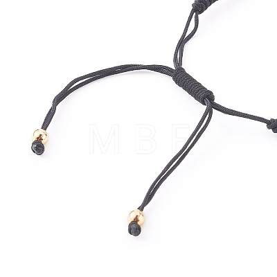 Adjustable Nylon Cord Braided Bead Bracelets BJEW-JB05968-1